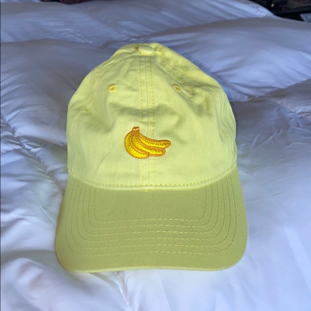 Yellow Ole Henriksen banana hat